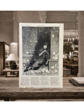 December 10, 1881 Harper’s Weekly “Nellie’s Dream”
